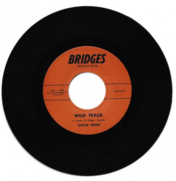 GUITAR FRANK "WILD TRACK / MO-TATOES" 7"