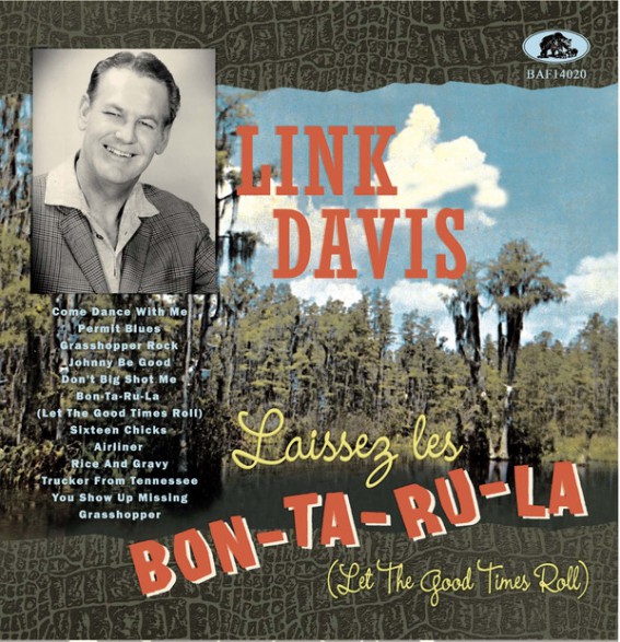 LINK DAVIS "Laissez Les Bon-Ta-Ru-La (Let The Good Times Roll)" 10"+CD