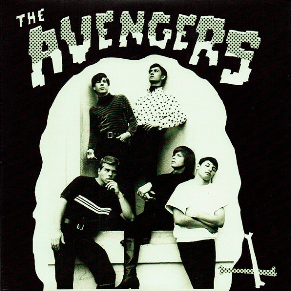 AVENGERS "Be A Cave Man / Broken Hearts Ahead" 7"