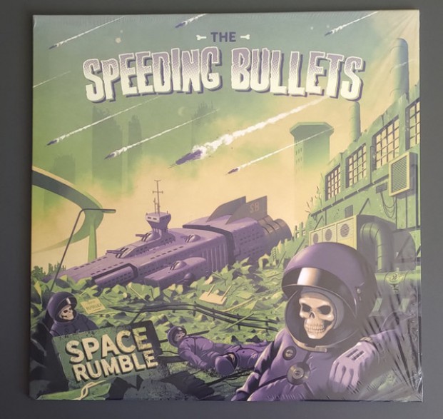 SPEEDING BULLETS "Space Rumble" LP