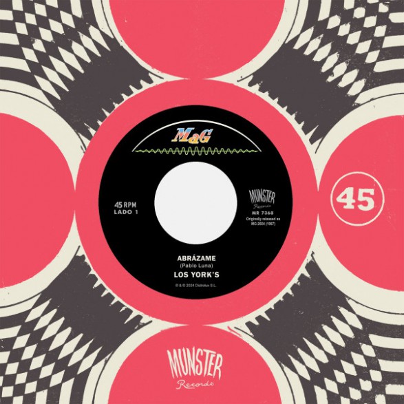 LOS YORK'S "Abrazame / Abrazame Baby" 7"