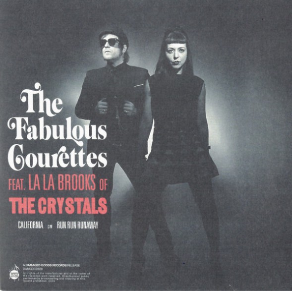 COURETTES FEAT. LA LA BROOKES "CALIFORNIA" 7"