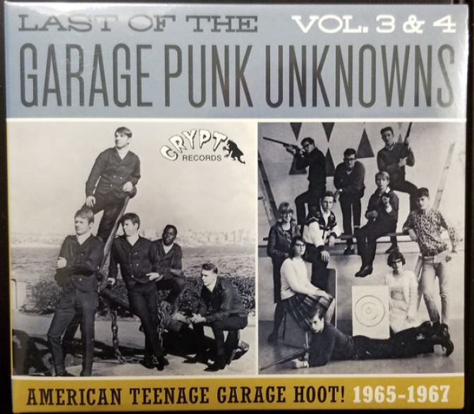 LAST OF THE GARAGE PUNK UNKNOWNS 3 + 4 CD 