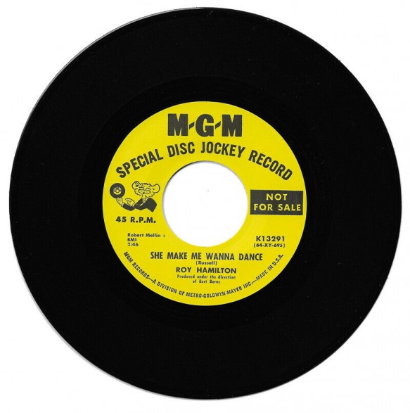 ROY HAMILTON "SHE MAKE ME WANNA DANCE / YOU CAN COUNT ON ME" 7"