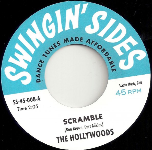 HOLLYWOODS "Scramble" / ELITE U.F.O. "Tarantula" 7"