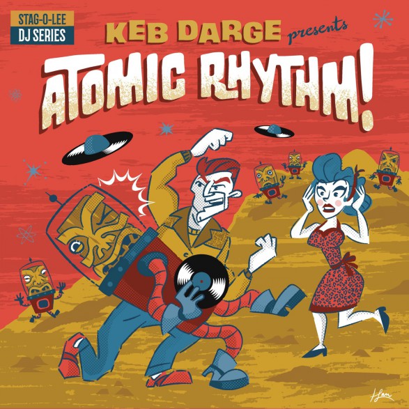 KEB DARGE PRESENTS ATOMIC RHYTHM! Stag-O-Lee DJ Set Vol. 5 Double LP