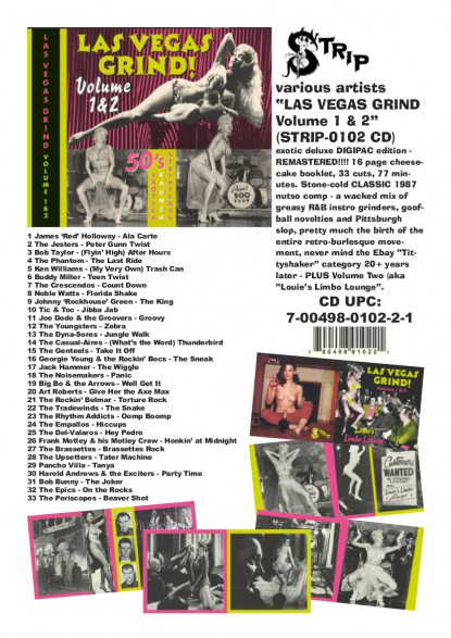 LAS VEGAS GRIND Volume 1 & 2 CD