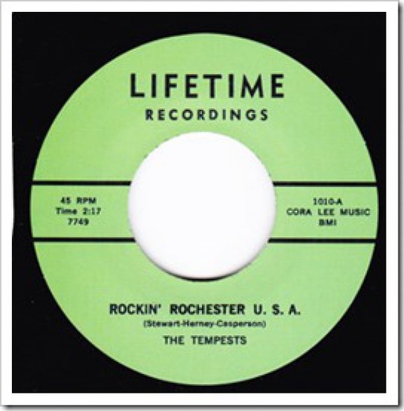 TEMPESTS "ROCKIN’ ROCHESTER U.S.A / LEMON LIME" 7"