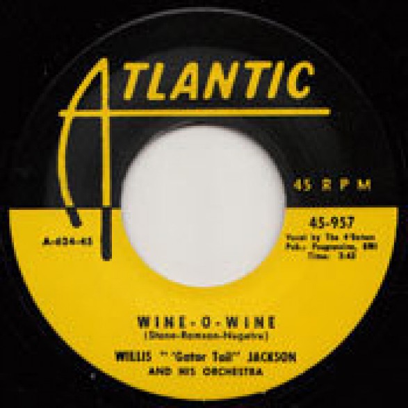 WILLIS ‘GATOR TAIL’ JACKSON "WINE-O-WINE" / OSCAR (BIG BLUES) BLACK "LOVE LOVE LOVE" 7"