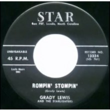 GRADY LEWIS "Rompin' Stompin'/Sad Story" 7"