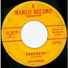 LEE McBRIDE "Confusin' / Honest I Do" 7"