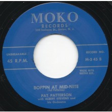 Pat Patterson With Albert Stevens & His Orchestra ‎"Boppin' At Mid-Nite / Rock An' Roll Story"