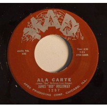 James "Red" Holloway "A La Carte/Simple Steps" 7"
