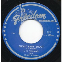 CARL CAMPBELL "OOH WEE BABY! / L.C. WILLIAMS "SHOUT BABY SHOUT" 7"
