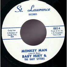 BABY HUEY & THE BABYSITTERS "MONKEY MAN/ MESSIN' WITH THE KID" 7"