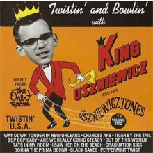 KING USZNIEWICZ & HIS USZNIEWICZ-TONES "TWISTIN' & BOWLN'" LP
