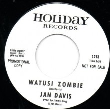 JAN DAVIS "WATUSI ZOMBIE / POOKY" 7"