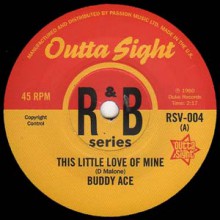 BUDDY ACE "This Little Love Of Mine" / JAMES BOOKER "Gonzo" 7"