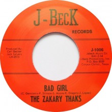 ZAKARY THAKS "BAD GIRL / I NEED YOU" 7"