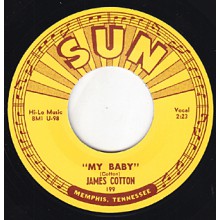 JAMES COTTON "MY BABY / STRAIGHTEN UP BABY" 7"