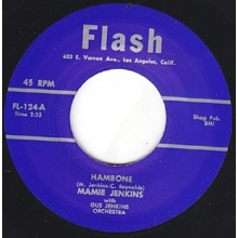 MAMIE JENKINS "HAMBONE / JUMP WITH ME BABY" 7"