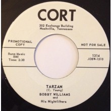 BOBBY WILLIAMS "TARZAN/IF DREAMS COME TRUE" 7"