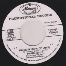 YOUNG JESSIE "BIG CHIEF (KING OF LOVE)" / TEACHER GIMMIE BACK" 7"