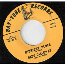 BIG MAMA THORNTON "YOU DID ME WRONG" / BABY CALLOWAY "MIDNIGHT BLUES" 7"