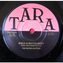 MOONLIGHTERS "ROCK-A-BAYOU BABY / BROKEN HEART" 7"