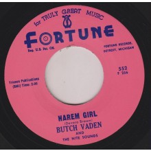 Butch Vaden And The Nite Sounds "Harem Girl / The Roll" 7"