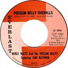 JUNE BATEMAN "POSSUM BELLY OVERALLS" 7"