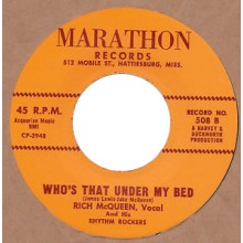 RICH McQUEEN "WHO’S THAT UNDER MY BED / WAITING FOR MY LOVE" 7"