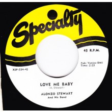 ALONZO STEWART "LOVE ME BABY /  GOIN’ BACK HOME" 7"