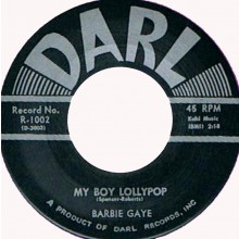 BARBIE GAYE "MY BOY LOLLIPOP/SAY YOU UNDERSTAND" 7"