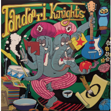 TANDOORI KNIGHTS / MIRANDA & THE BEAT / BLACK LEATHER ROSE split LP