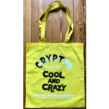 CRYPT TOTE BAG - yellow