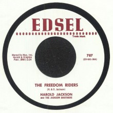 HAROLD JACKSON "The Freedom Riders/Travelin'" 7"