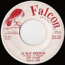 DEE CLARK "OH LITTLE GIRL / 24 BOYFRIENDS" 7"