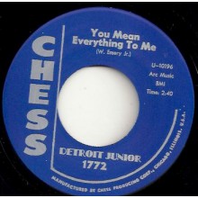 DETROIT JUNIOR "YOU MEAN EVERYTHING TO ME / TOO POOR" 7"