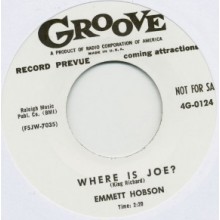 EMMETT HOBSON "MATTIE BEE / WHERE IS JOE?" 7"