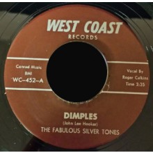 FABULOUS SILVERTONES "DIMPLES/MIDNIGHT THUNDER" 7"