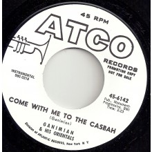 GANIMIAN "COME WITH ME TO THE CASBAH / MY FUNNY VALENTINE" 7"