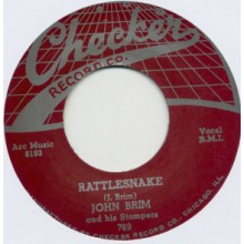 JOHN BRIM & HIS STOMPERS "RATTLESNAKE /IT WAS A DREAM" 7"