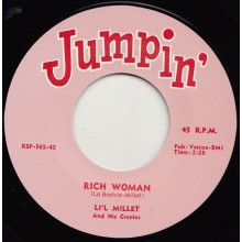 LI’L MILLET "RICH WOMAN" / BILL PARKER "SWEET POTATO" 7"