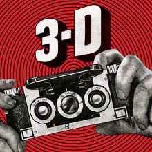 3-D "Michael Purkhiser's 3-D" 7"