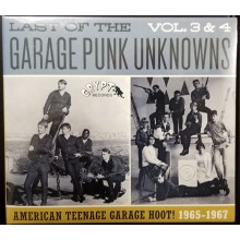 LAST OF THE GARAGE PUNK UNKNOWNS 3 + 4 CD 