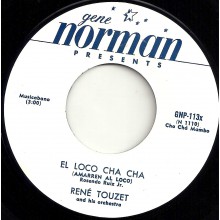 RENE TOUZET "EL LOCO CHA CHA" / CHUCK BERRY "HAVANA MOON" 7"