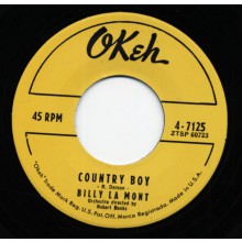 BILLY LAMONT "COUNTRY BOY / CAN'T MAKE IT BY MYSELF" 7"