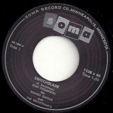 RON THOMPSON "SWITCHBLADE / HOT NIGHT" 7"