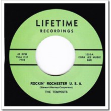 TEMPESTS "ROCKIN’ ROCHESTER U.S.A / LEMON LIME" 7"